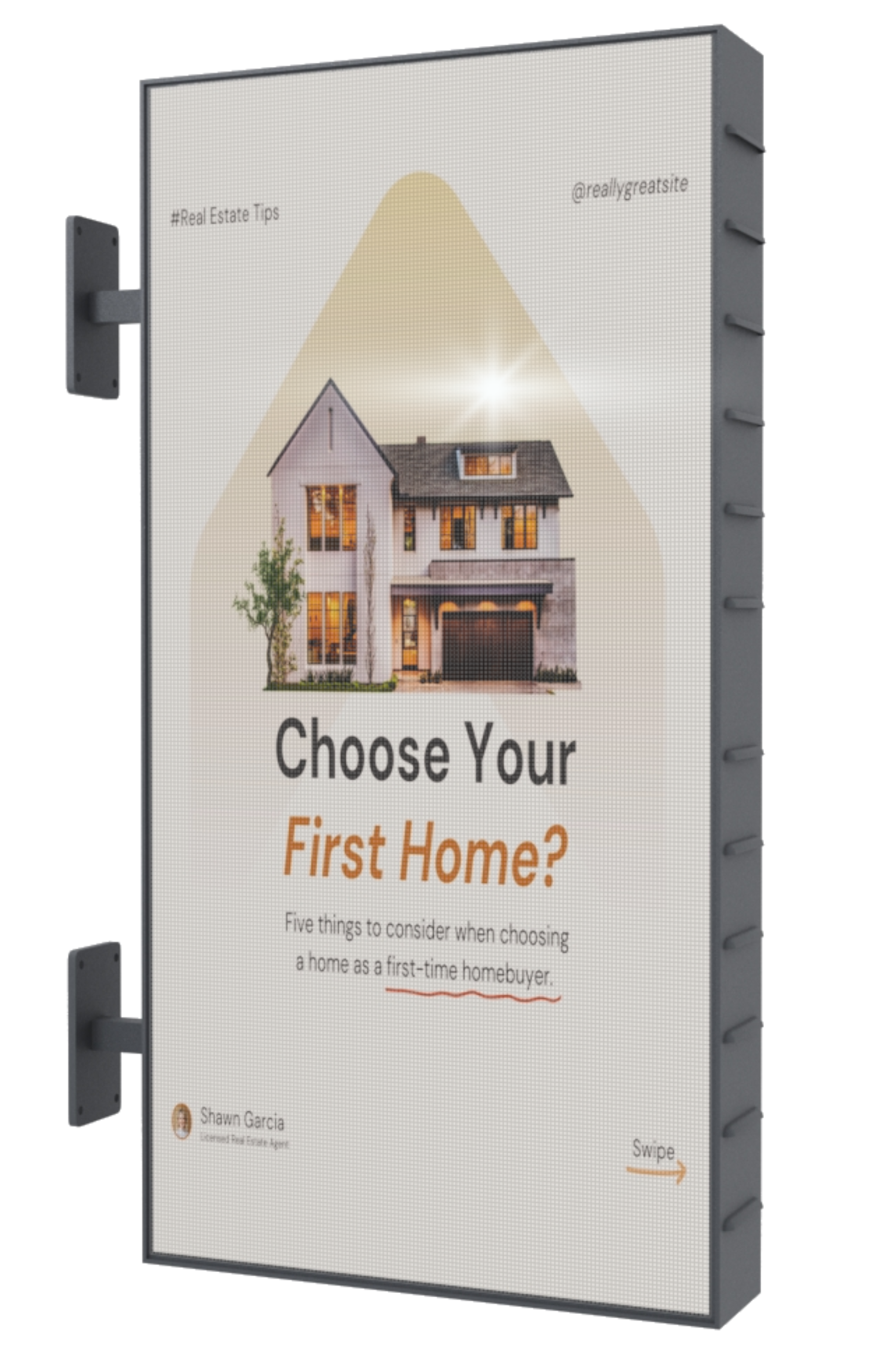 Bandeira LED 640x1280